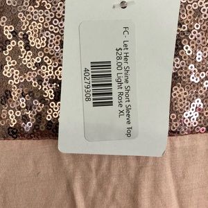 Let her shine short sleeve top